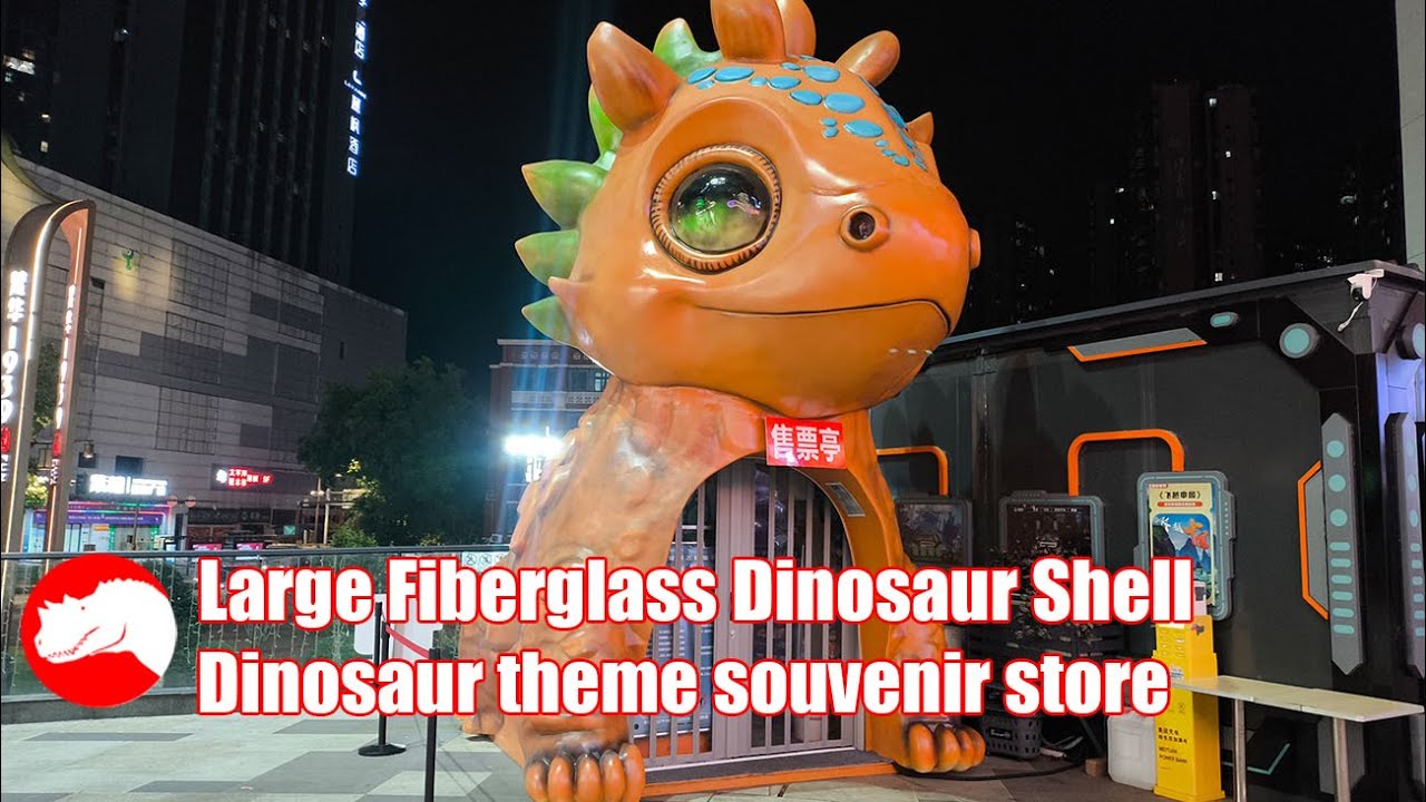 Large Fiberglass Cartoon 