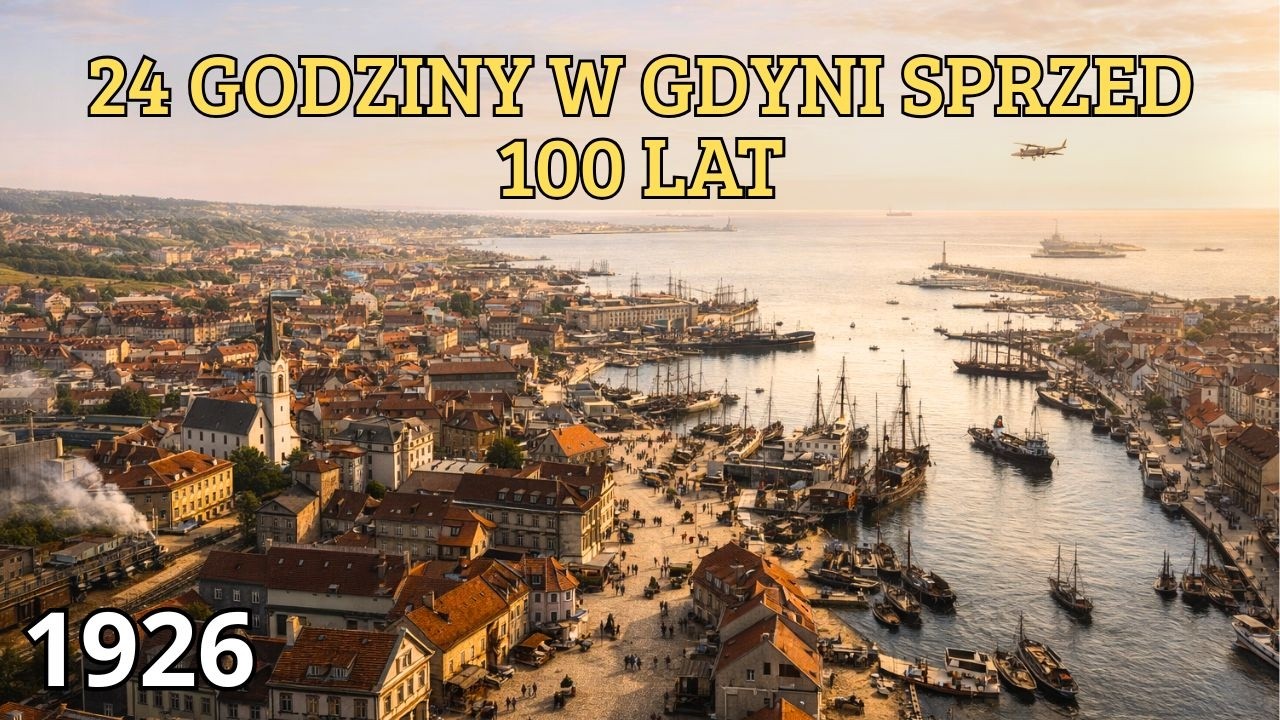 Przeżyj Życie w Gdyni Sprzed 100 Lat | 24 Godziny w Mieście