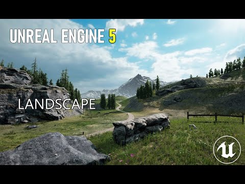 UNREAL ENIGNE 5 Como Hacer Un Terreno (LANDSCAPE I) Tutorial "Español ...