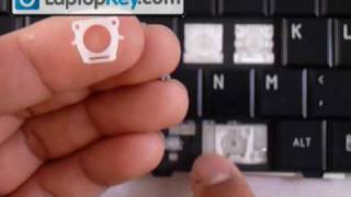 How to Repair Laptop Space bar Spacebar Keyboard Key | Install Guide Toshiba Satellite