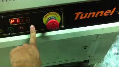 Minipack Tunnal 50 operating