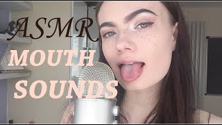 ASMR Binaural WET MOUTH SOUNDS Kissing, tongue sounds and more! 😁👅👅💦