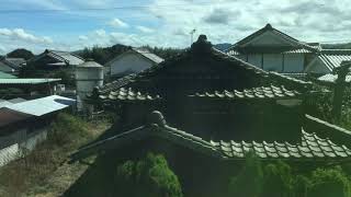 JR和歌山線 大和二見〜隅田 車窓風景