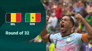 Belgium 3-2 Senegal | Round of 32 | FIFA World Cup 2026™ Highlights