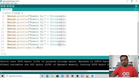 DICA DO PROFESSOR: Serial.print( ) no Arduino pode comprometer teu código.