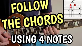 Play Better Blues with Just 4 Notes
