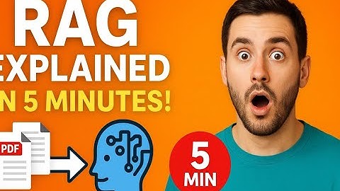 RAG Explained in 5 Minutes | AI + Document Retrieval Simplified 🔥
