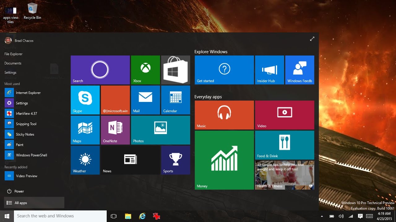 Windows 10: Afficher ou masquer les icônes communes sur le ...