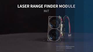 Mini infrared Laser Rangefinder Module 600m 1200m Laser distance meter sensor
