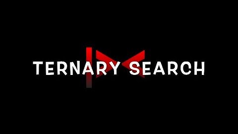 Ternary search algorithm | Unimodal functions