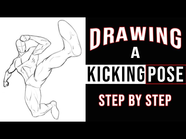 Kick POSE - CLIP STUDIO ASSETS