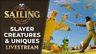 Sailing Poll 3: Slayer Creatures, Uniques & More Dev Q&A | OSRS Livestream September 23rd
