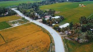 The Brgy. Baras Road (AerialShot)