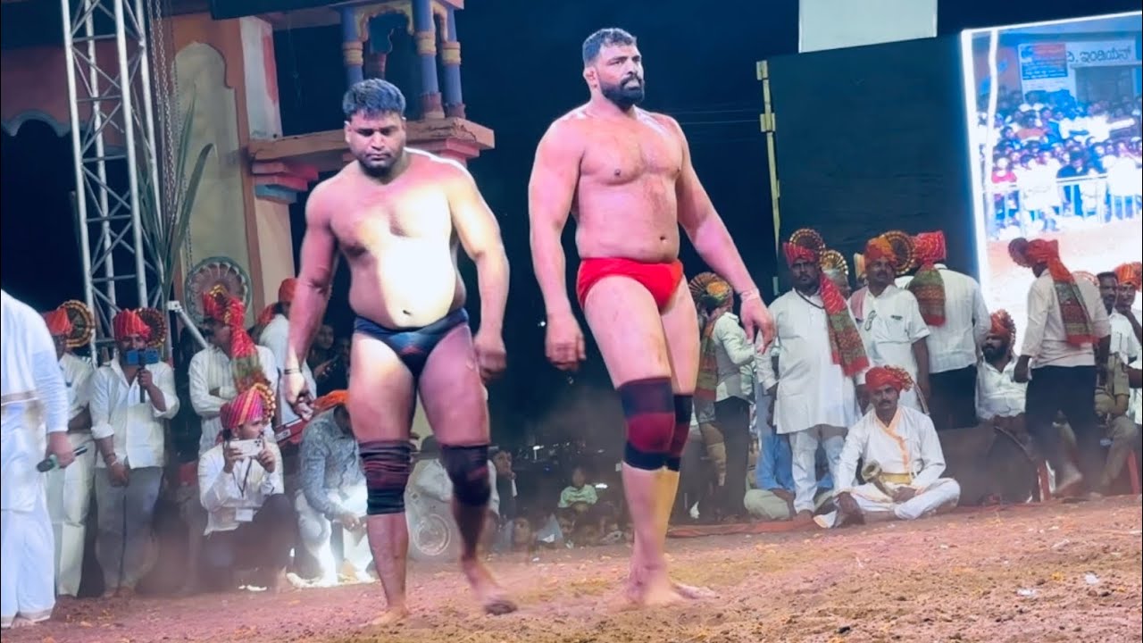 माऊली जमदाडे विरुद्ध सुदेश ठाकूर | बनहट्टी कुस्ती मैदान कर्नाटक 
