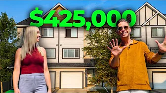 Inside a $425,000 Townhome Near Fish Creek Park in Calgary!