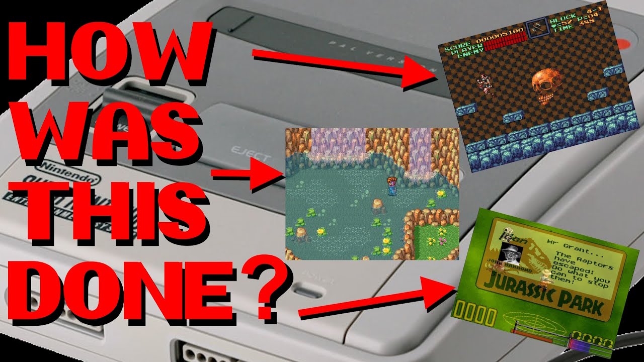 How transparency effects were achieved on the SNES | White_Pointer Gaming