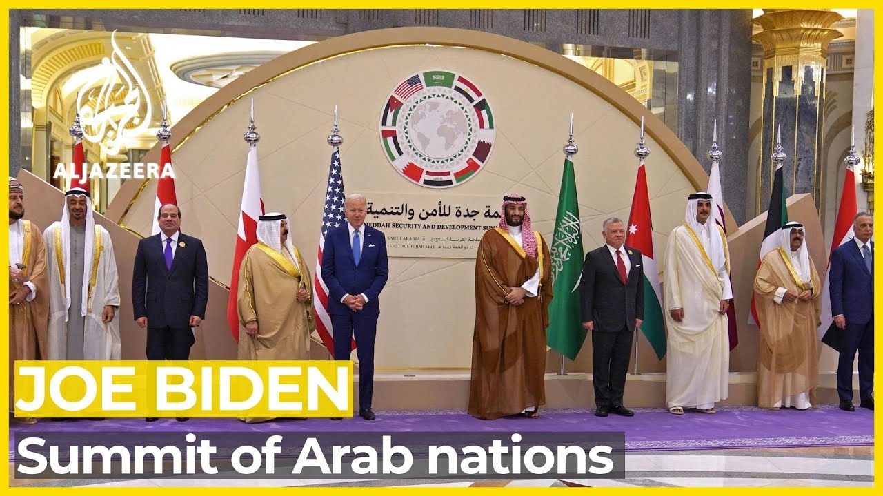 بايدن في القمة السعودية: "لن تنسحب الولايات المتحدة" من الشرق الأوسط.