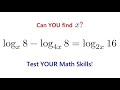 This One Log Equation Will Test Everything You Know About Logs!