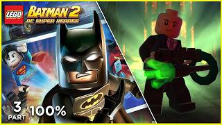LEGO Batman 2: DC Super Heroes (PC) | | Part 3: Arkham Asylum Antics | 100% Walkthrough FULL GAME