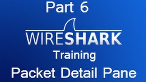 Wireshark Training - Part 6 Packet Detail Pane