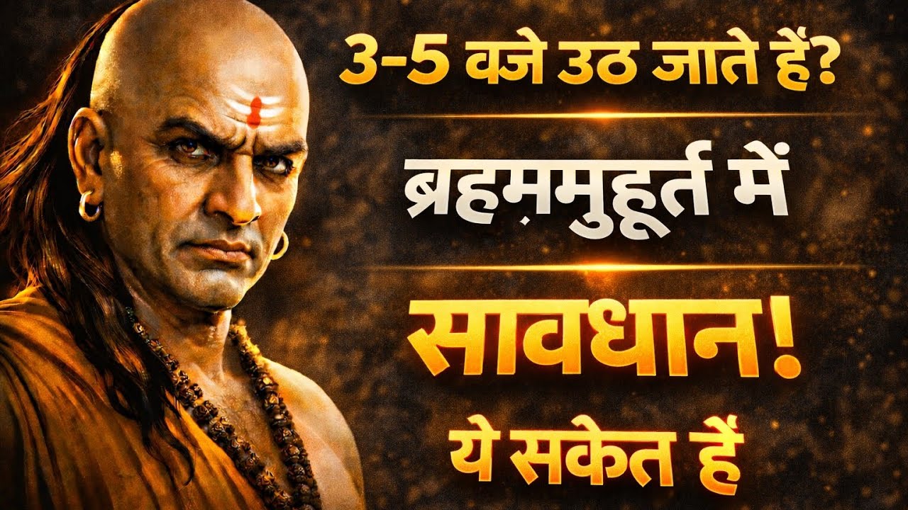 “यदि आपकी नींद 3–5 बजे शौचालय जाने के लिए टूटती है, तो अवश्य समझें ये संकेत #chankayniti #motivation