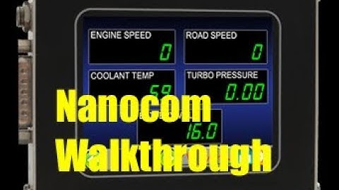 Nanocom Walkthrough voor de Defender TD5