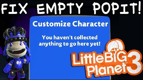 LBP3 Tip: Fix Empty Popit Bug!