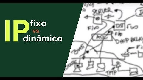 O que é IP fixo e IP dinâmico? Como e quando utilizo cada um deles?