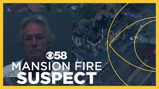 Competency exam ordered for man charged in connection with fire at Burlington's Meinhardt Mansion