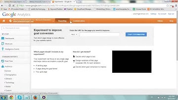 Setup A/B Testing with Google Analytics Experiments