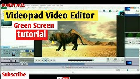 Videopad Video Editor Software | Green Screen Tutorial