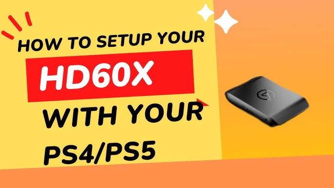 La meilleure capture card pour PS5/Series X : Elgato HD60X 