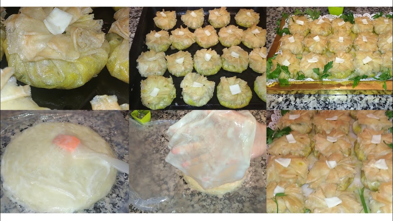 تحضير ميني بسيطلات إقتصاديين مع الورقة بدون دقيق مصنع #لا_للغلوتين_sosgluten