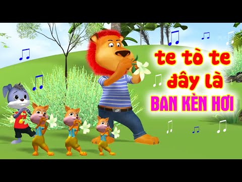 Video Te tò te đây là ban kèn hơi ♫ Đội Kèn Tí Hon ♫ Nhạc... - youtube