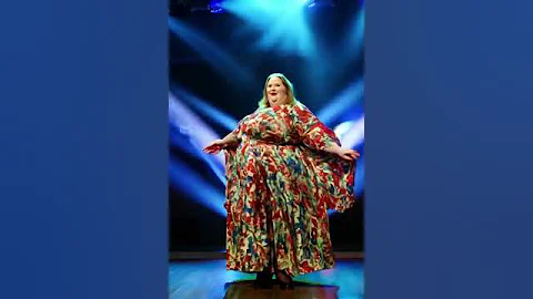 FAT WOMAN Transformation in America got talent  #shorts #agt