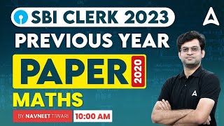 SBI Clerk 2023 | SBI Clerk Maths Previous Year Paper 2021 ( Part-2 ) | By Navneet Tiwari