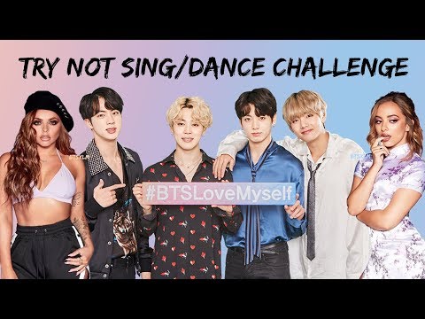 BTS Little Mix Try Not To Sing Dance Challenge 