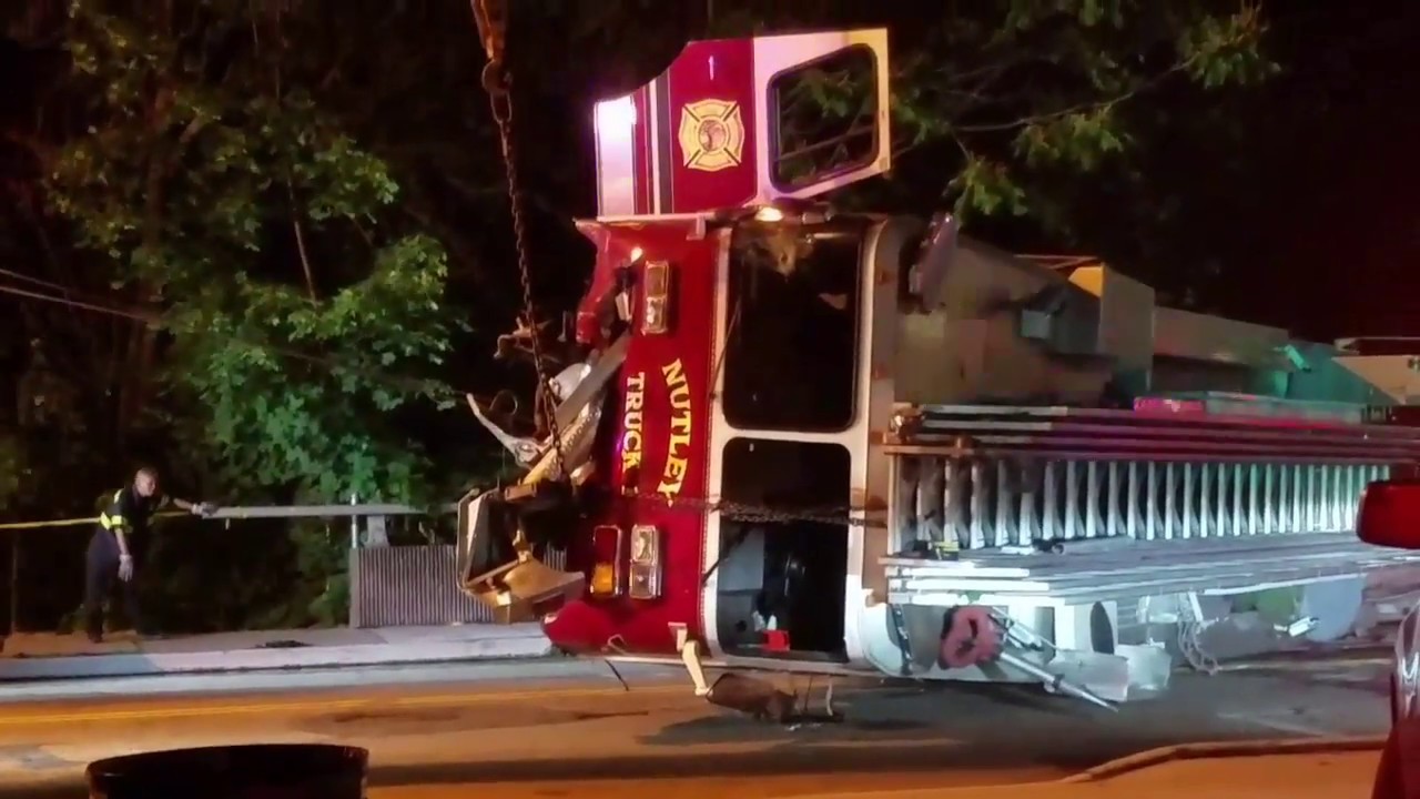 Truck Max Miami >> Fire Truck Crash W/ Roll Over /Recovery/Audio Nutley Nj FD ... Truck Max Miami >> Fire Truck Crash W/ Roll Over /Recovery/Audio Nutley Nj FD ...