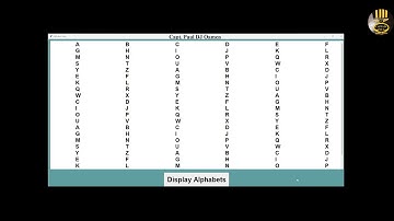 How to Create an Alphabet Generator using For Loop  in Python