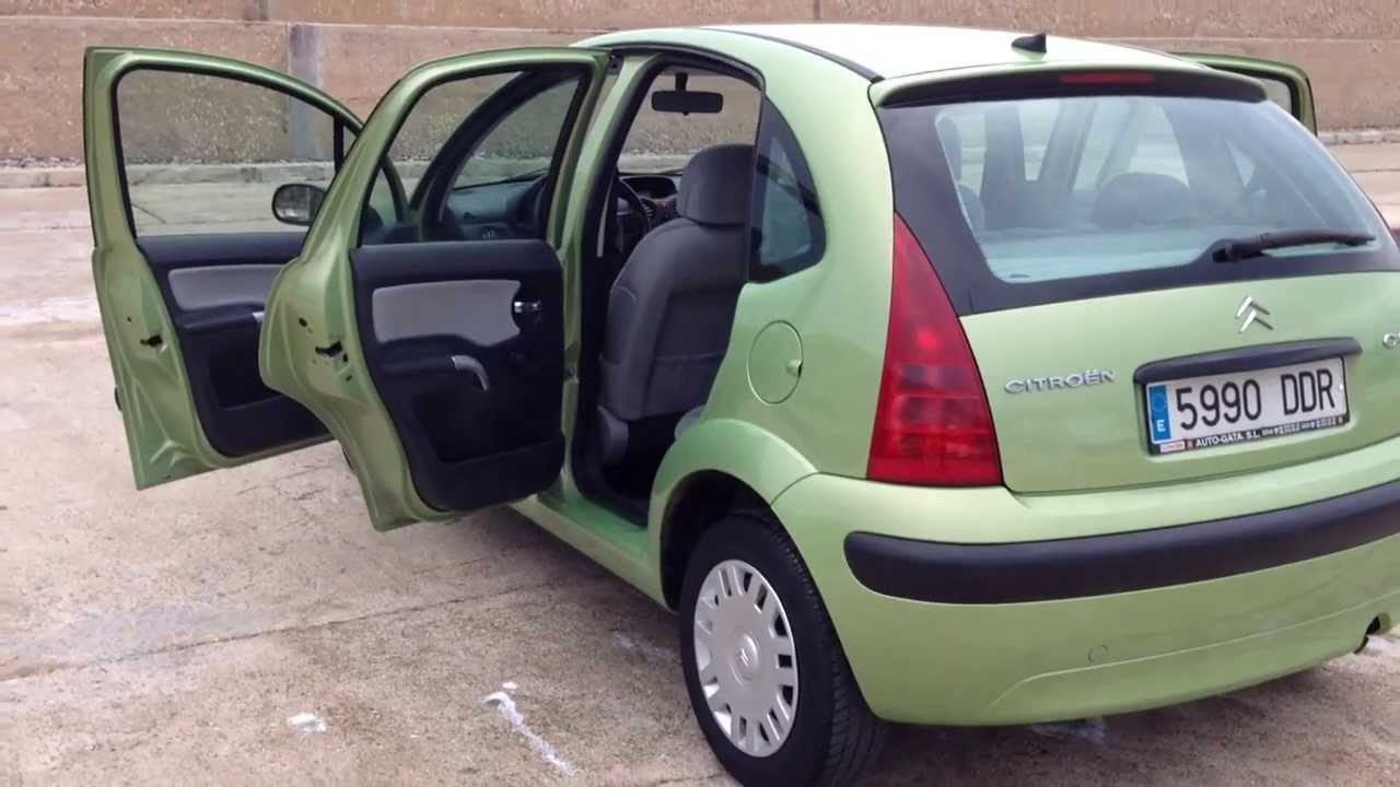 2004 Citroen C3 1.4 16V Sx Plus 5Dr Lhd ***** Only 18,000Km One Elderly Owner*** - Youtube