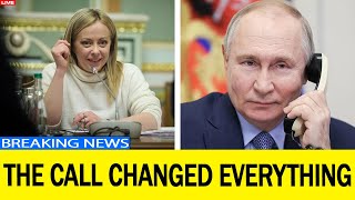 Meloni's unexpected phone call to Putin sent Brussels into a panic.