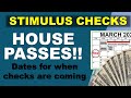 House PASSES Stimulus! Dates on When $1,400 is Likely! More Questions Answered! [March 10th]