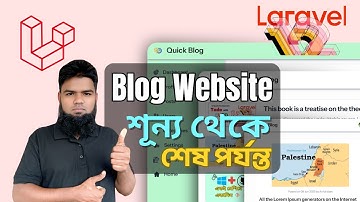Build a Blog website with Laravel 12