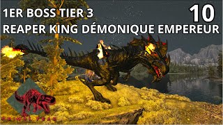 ARK PRIMAL FEAR EP 10  1er boss tier 3 Reaper King démonique empereur ‐ Réalisée avec Clipchamp