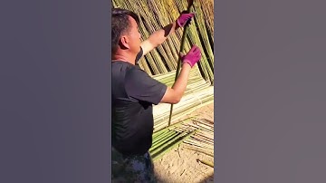 Bamboo splitting tools #shorts #smartworking
