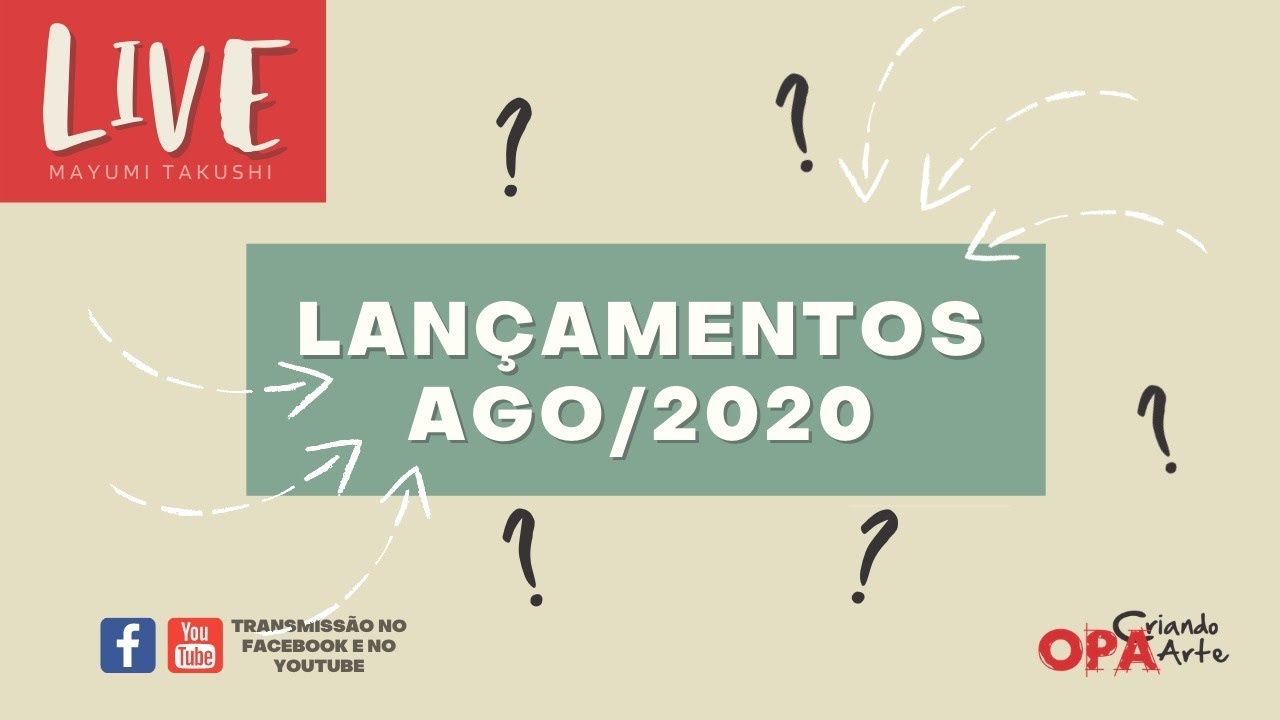 Lançamento Coleção AGOSTO/2020