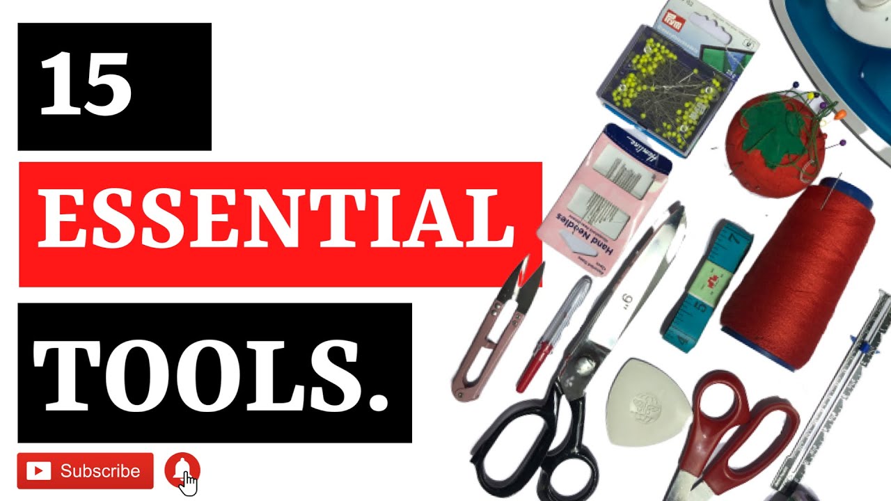 TOOLS YOU NEED TO START SEWING BASIC SEWING TOOLS FOR BEGINNERS YouTube