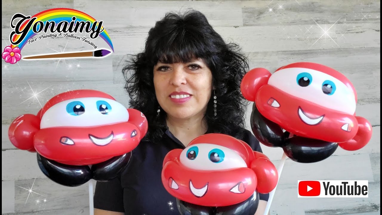 😍 RAYO MACQUEEN CON GLOBOS 260.-  LIGHTNING MACQUEEN  BALLOON.