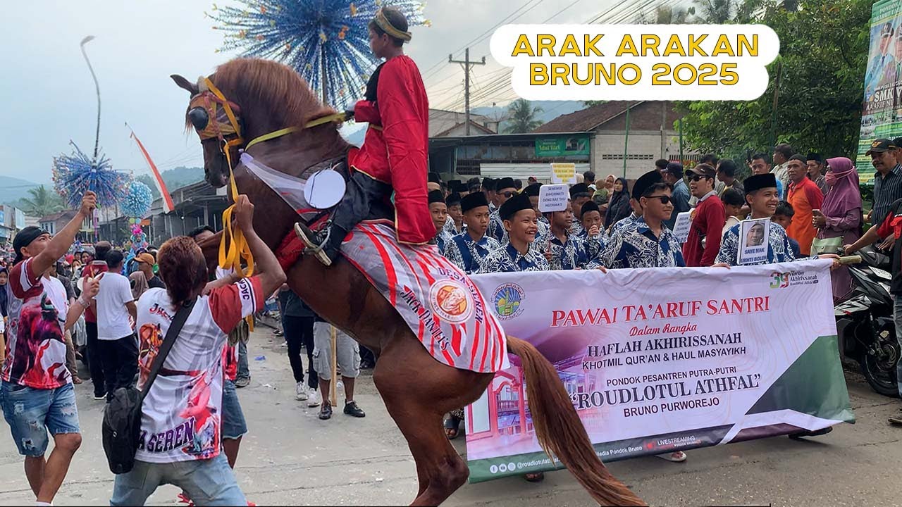 Special momen !! Arak Arakan Kuda Jingkrak Bruno || Arak arakan Bruno || Arak Arakan Kuda Jingkrak