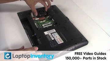 Gateway Fan Replacement Guide - Heatsink Replacement Laptop Notebook Install Guide, Replace